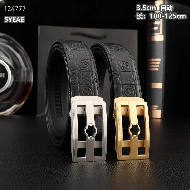 Montlanc belt 35mmX100-125cm 8L37